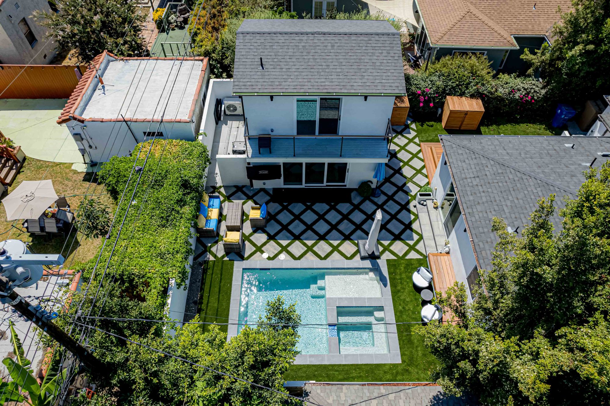 Los Angeles — 2 Story ADU & Pool New Construction